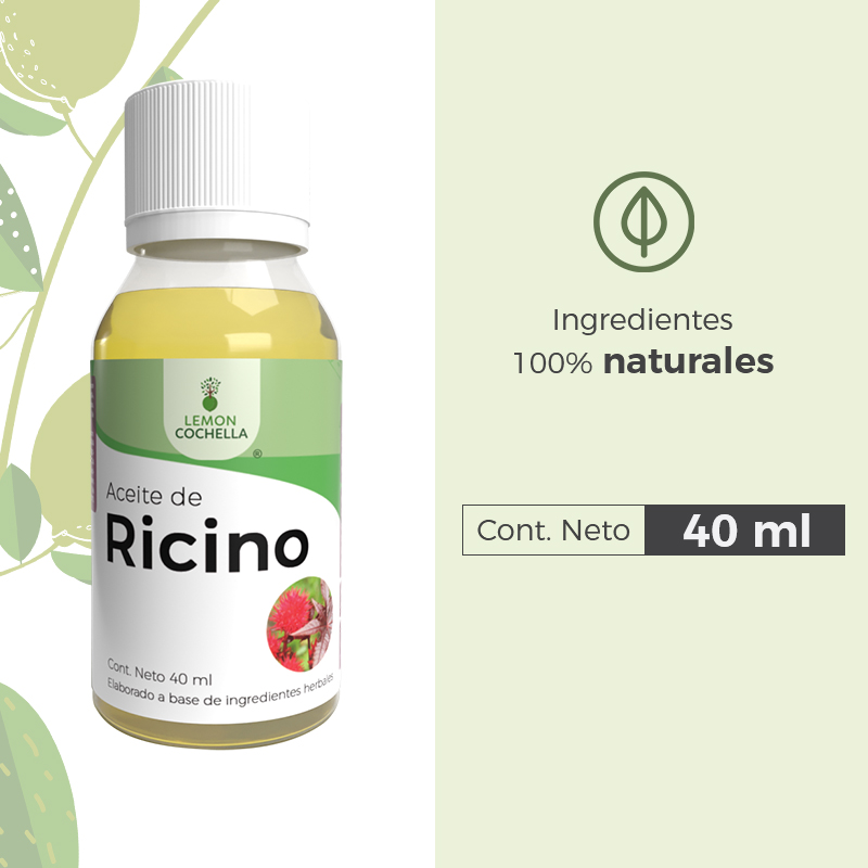 ACEITE DE RICINO 40 ML LEMON COCHELLA
